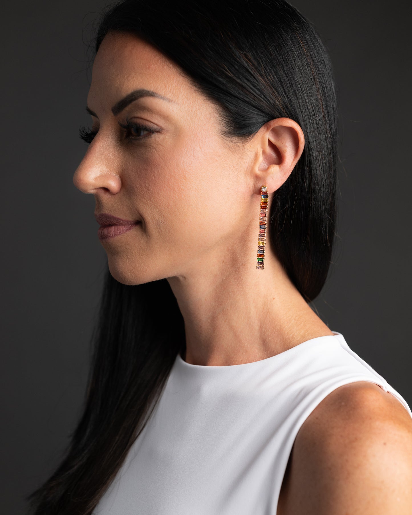 Party Line Drop Earrings