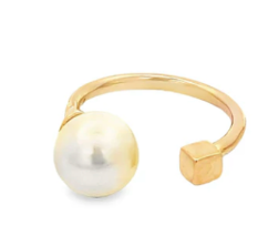 Adjustable Pearl Ring