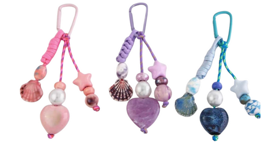 SeaShells on the SeaShore Bag Charms