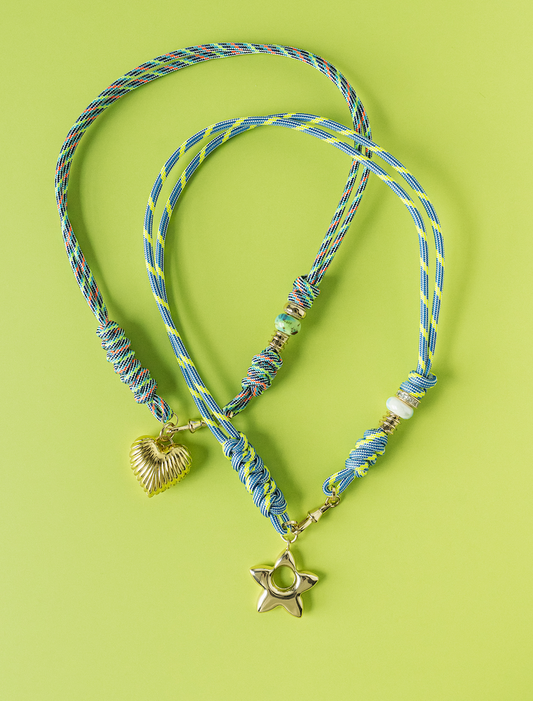 Throw Me a Line Rope Necklace