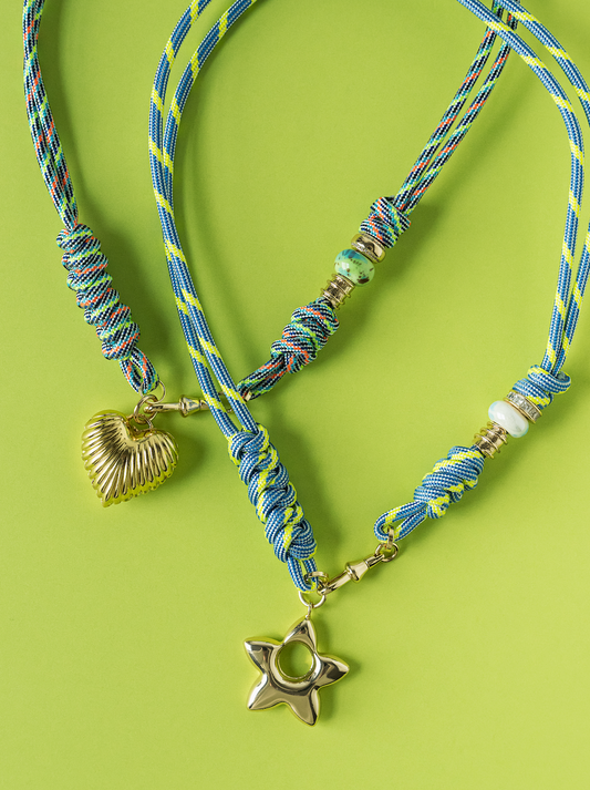 Throw Me a Line Rope Necklace