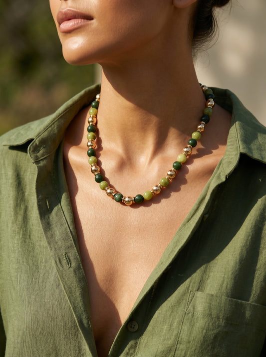 Golden Jewels Necklace