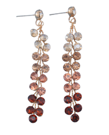 Champagne Drop Earring