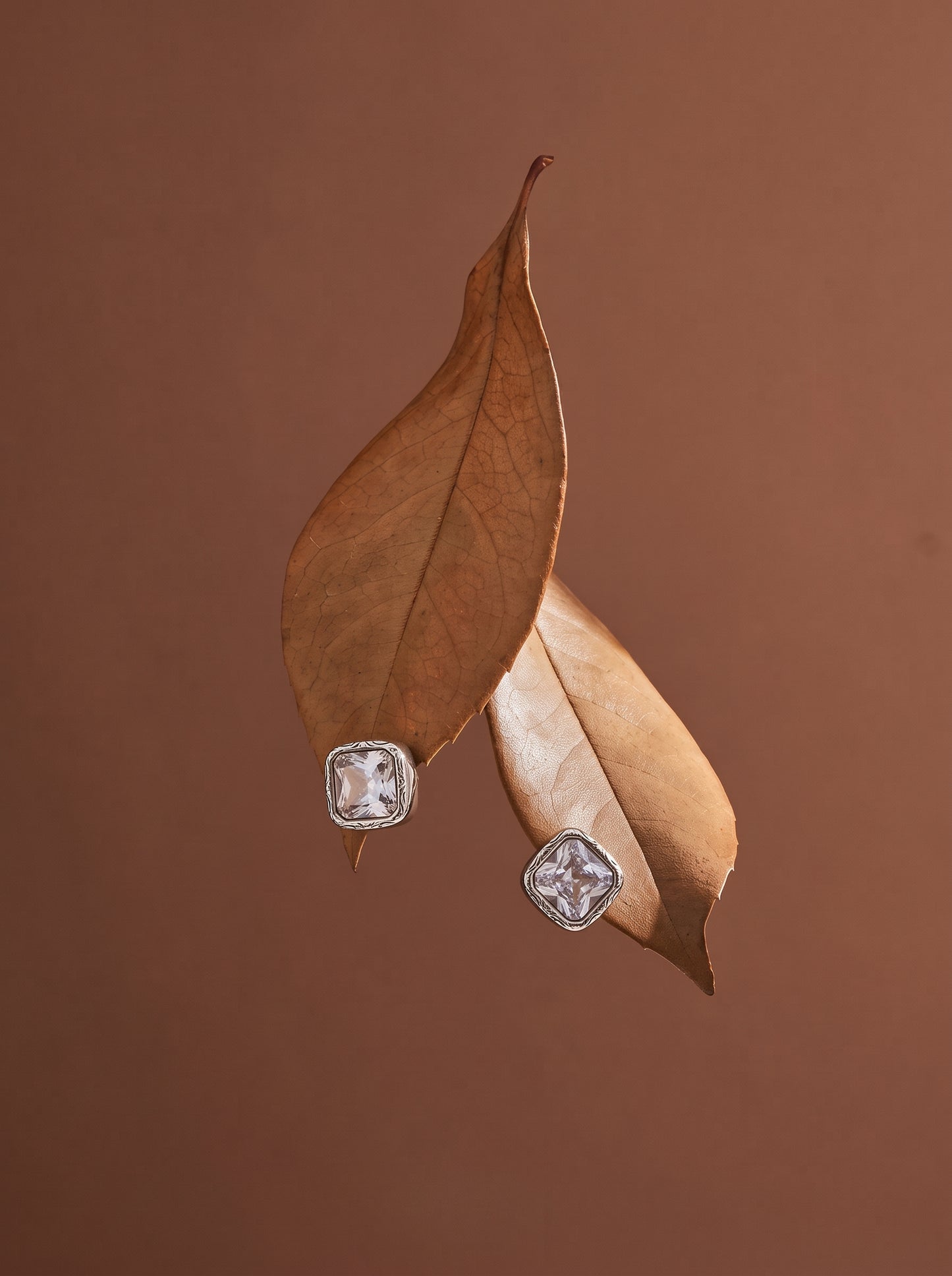 Rock Candy Studs - Silver