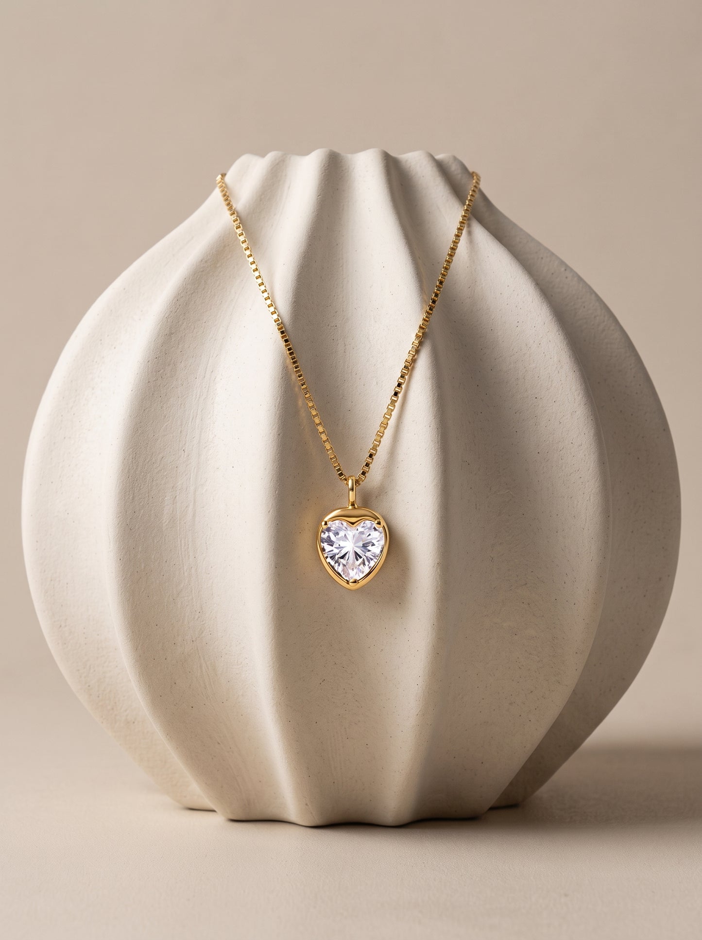 Honeycomb Crystal Necklace
