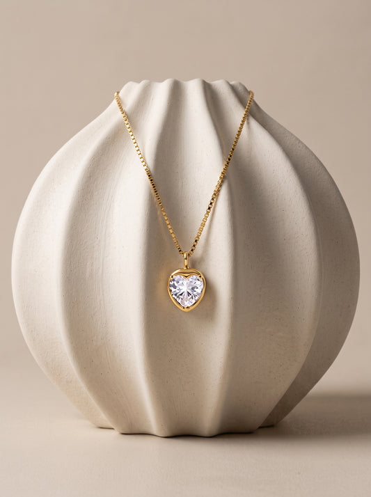 Honeycomb Crystal Necklace