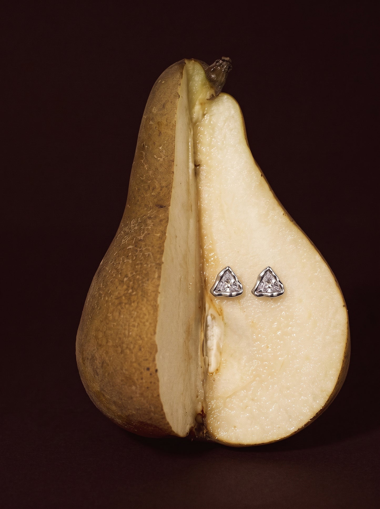 Rock Candy Studs - Silver