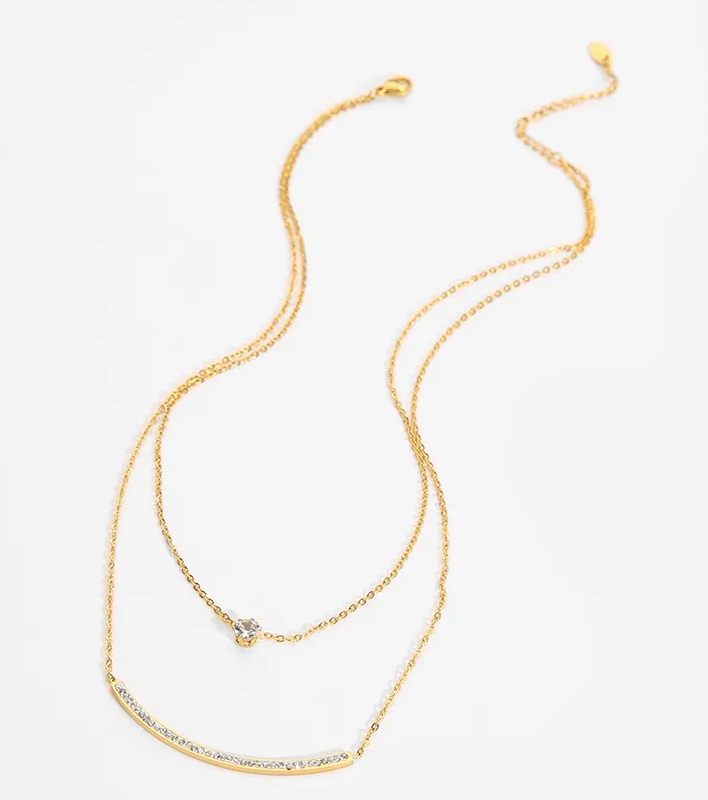 Golden Grace Layered Necklace