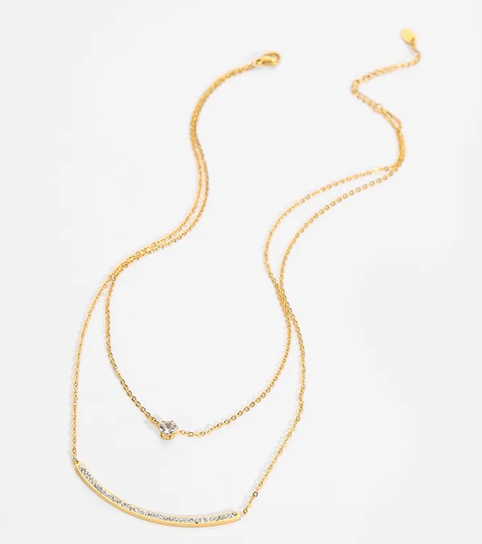 Golden Grace Layered Necklace
