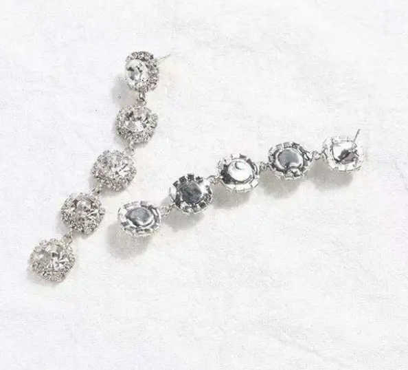Bejeweled Drop Earrings