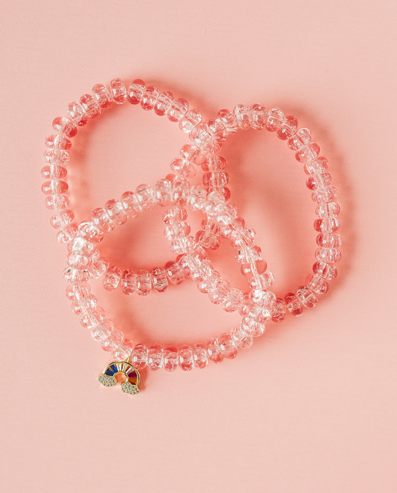 Iced Out Bracelet Set