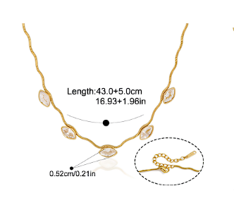 Marquise Muse Necklace