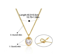 Honeycomb Crystal Necklace