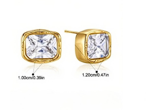 Rock Candy Studs - Gold