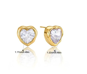 Rock Candy Studs - Gold