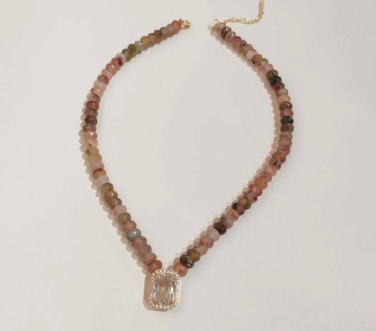 Birch and Bronze Necklace