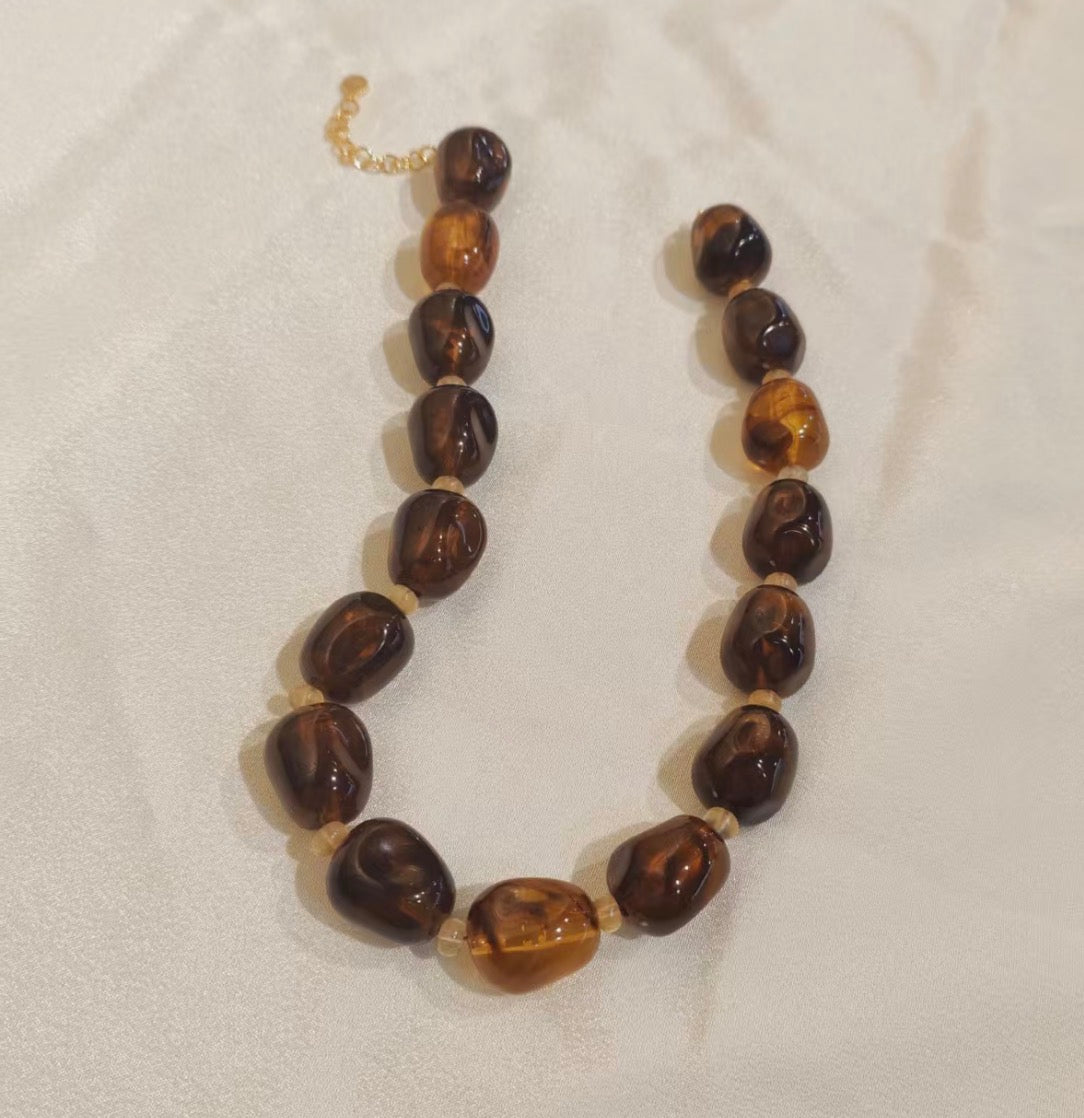 Amber Glow Necklace