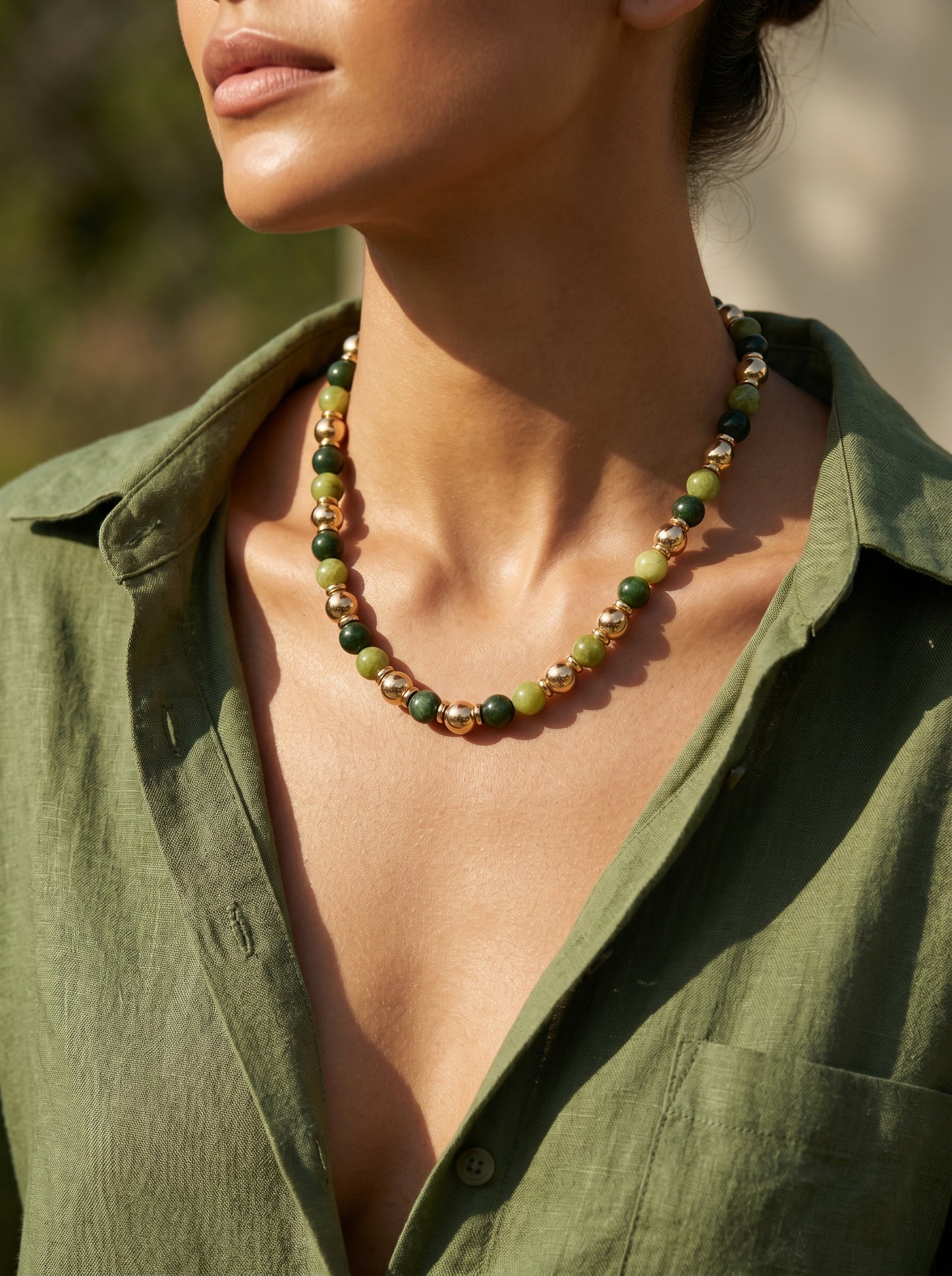 Golden Jewels Necklace