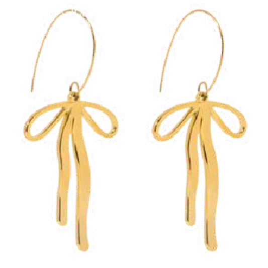 Falling Bow Earrings