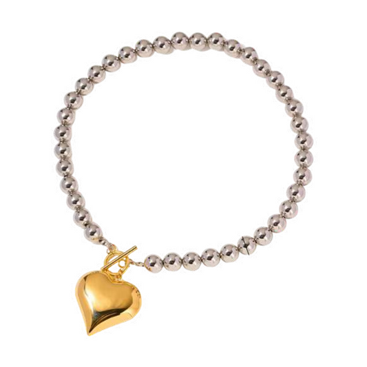 Chunky Love Toggle Necklace